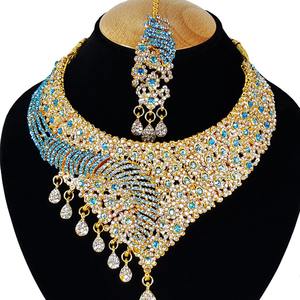 ชุดเครื่องประดับสไตล์วินเทจประดับดอกไม้เพทาย ทำจากทองเหลืองชุบโรเดียม ประกอบด้วยสร้อยคอ ต่างหู และเครื่องประดับศีรษะ สำหรับผู้หญิง เหมาะสำหรับงานหมั้น งานแต่งงาน และวันครบรอบ - Product Image 2