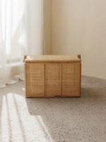 Boîte de rangement en rotin de luxe, boîte de rangement artisanale, écologique, naturelle, décoration intérieure et extérieure, vente en gros du Vietnam