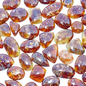 อัญมณีแอมโมไนต์ธรรมชาติทรงหลวมอัญมณีทรงหลวมสำหรับทำเครื่องประดับ - Product Image 5