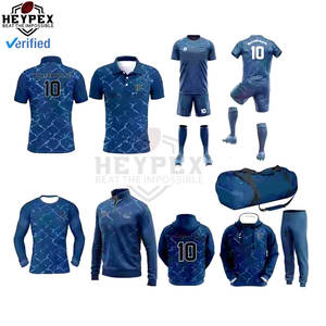 Uniforme de football personnalisable de haute qualité Kombo Kit complet et sublimation imprimé pas cher en vrac vêtements de sport en gros - Product Image 4