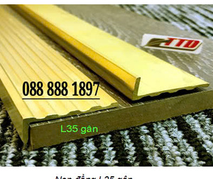 Enhance Interior Design With L35 Ribbed Brass Trim Durable, Stylish, and Perfect for Protecting Edges in Modern or Classic Space - Product Image 4