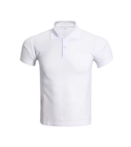 11 couleurs unies, polyester, été, respirant, séchage rapide, impression personnalisée du logo OEM, t-shirt polo pour homme - Product Image 5