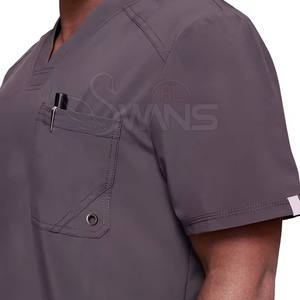 Uniforme Médico de Primera Calidad, 100% Algodón, Conjuntos de Uniformes Quirúrgicos Personalizables, Servicio OEM, Más Vendido - Product Image 5