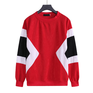 OEM Wholesale Custom logo Crew Neck Oversized Loose Men's 100% Cotton Custom logo Blank <b>Thick</b> <b>Fleece</b> Sweatshirt - Product Image 2