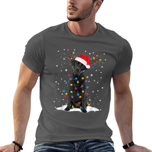 Conjunto de camiseta personalizada para adulto con estampado de árbol de Navidad de manga corta de tela de pana - Product Image 1