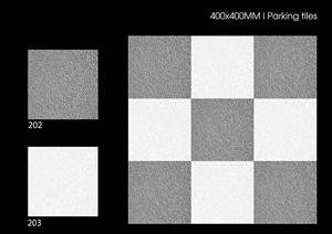 Carreaux de stationnement 40x40cm Céramique vitrifiée numérique robuste 400x400mm Pavés extérieurs émaillés Carreaux de porcelaine 30x30cm Revêtement de sol - Product Image 5