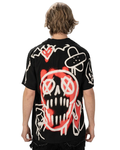 Trendy Funky 100% Cotton T Shirts For <b>Men</b> With Loose Fit And Vibrant Summer Prints - Product Image 2