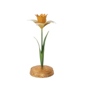 Ensemble de bougeoirs en métal faits à la main en gros, bougeoir floral pour bougies coniques, pour événements et fêtes, pot à fleurs, support de bougie - Product Image 5