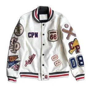 겨울 제품 2023 Spliced Street 착용 남자의 야구 재킷 디자이너 옷 남자 어린 소년 스트리트 스타일 대표팀 재킷