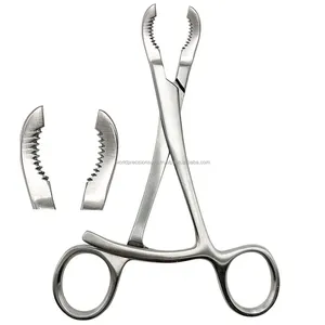 Pinces orthopédiques à cliquet en acier inoxydable pour maintien osseux – Instrument chirurgical - Product Image 3
