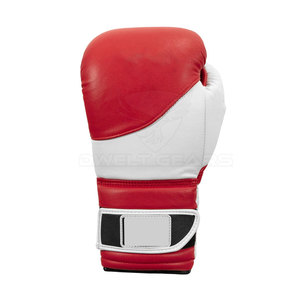 Custom Logo Printing Professional <b>Boxing</b> Gloves for Adults Sizes 8oz 12oz Real Leather Lace PU Leather Equipment - Product Image 3