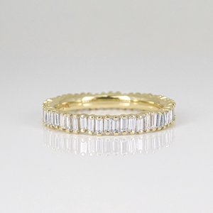 Top Vente 1.40 Carat Moissanite Radiant Cut Bague De Fiançailles Originale Or Jaune Fine Jewelry Anneaux En Gros - Product Image 3