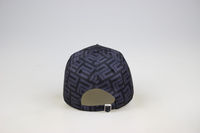Gorras de Béisbol Ajustables de 6 Paneles, Diseño OEM Unisex, Color Personalizado, Logotipo Bordado, Patrón de Puntos, Transpirables e Impermeables