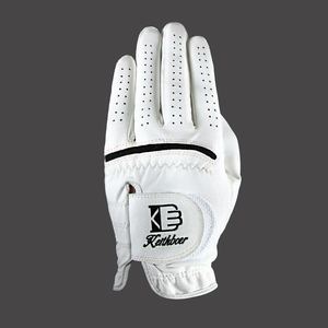 Guantes de Golf de piel de oveja personalizables de alta calidad, de cuero PU para zurdos, antideslizantes, transpirables, con protección UV para uso en Gimnasio Deportivo - Product Image 3