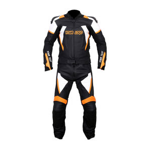 Combinaison de course en cuir pour moto, OEM, vente en gros, vêtements de motard personnalisés, protection professionnelle, combinaison de moto en cuir pour la course - Product Image 1