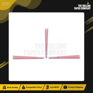 Exportador de Indonesia de Conos Pre-Enrollados de Papel de Color Rosa Impresos Personalizados, Orgánicos y de Buena Calidad para Fumar, 109/26 mm, en Venta - Product Image 5