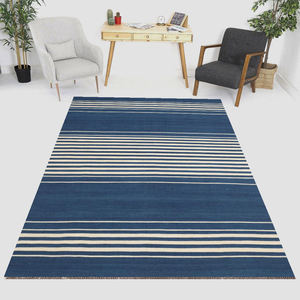 Alfombra Kilim lavable de diseño moderno Alfombra de lana hecha a mano Flatweave Home Afghan Heritage Carpet - Product Image 1