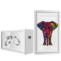 98 pouces à travers LCD produit publicitaire comptoir vitrine Transparent LCD 3D présentoir boîte écran tactile LCD vitrine