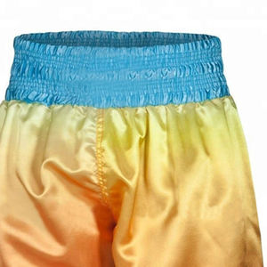 Short de combat imprimé sublimé personnalisé de haute qualité Boxer pour hommes Boxe MMA Shorts Gym Wear Durable Activewear Made in Pakistan - Product Image 4