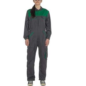 Overol de Trabajo Resistente CBF Balducci Group, Multibolsillos, Verde/Gris, Mono Profesional, Hecho en Albania - Product Image 4