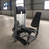 Máquina Comercial de Extensión de Piernas con Pila de Pesas de 100 kg, Equipo de Entrenamiento de Fuerza Sentado para Gimnasios Comerciales