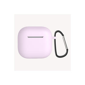 Funda de Silicona Premium Color Lila para AirPods 4, a Prueba de Golpes, Impermeable, Protectora, para Auriculares Inalámbricos - Product Image 1