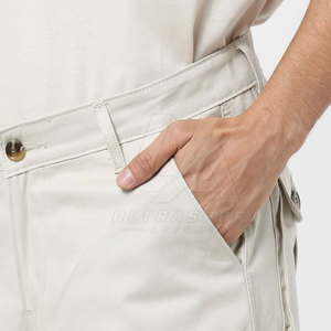 Pantalones Cargo de Lona de Alta Calidad, 100% Algodón, Suaves al Tacto, Antiarrugas, Transpirables, Ligeros, para Uso Diario - Product Image 5