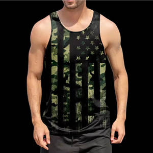 Débardeur de sport décontracté pour homme - T-shirt athlétique respirant à séchage rapide en polyester/coton pour la musculation et l'entraînement - Product Image 3