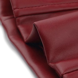 Chaqueta de moto de cuero genuino y lona ecológica para mujer, cuello alto, cierre de cremallera, color sólido, manga larga, ropa de abrigo de otoño - Product Image 6