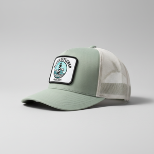 Casquettes de camionneur en maille avec logo d'ancre brodé personnalisé en gros - Casquettes snapback unisexes pour l'aventure côtière en vrac - Product Image 5
