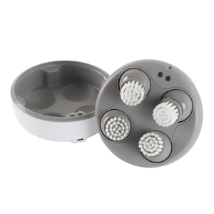 Proveedor de LJ, logotipo personalizado, VIBRADOR ELÉCTRICO, peine para el cuidado de la <span class=keywords><strong>salud</strong></span>, máquina masajeadora de cabeza, cepillo de champú para masaje del cuero cabelludo - Product Image 2