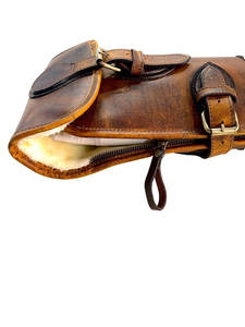 Étui à armes en cuir, sécurité tactique, chasse, tir, résistant à l'eau, durable, taille et couleur personnalisables, nouveauté, extérieur, antidérapant - Product Image 6