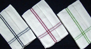 Serviettes de cuisine en coton à armure éponge pour la cuisine à domicile et la salle à manger - Product Image 4