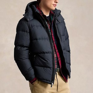 แจ็กเก็ตขนปลาปักเป้ามีฮู้ดสำหรับผู้ชายสั้นน้ำหนักเบา2025ฤดูใบไม้ร่วง - Product Image 3