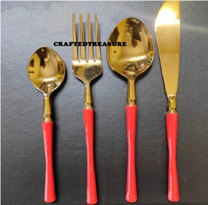 ชุดเครื่องใช้บนโต๊ะอาหารสแตนเลสสตีลพรีเมี่ยมสีดำด้านจำนวน4ชิ้น - Product Image 4