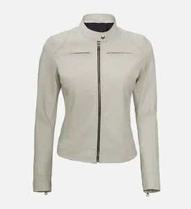 Veste en cuir moderne pour femmes, design tendance, plusieurs tailles, vente en gros en usine, service OEM disponible - Product Image 6