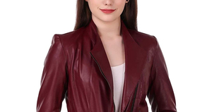 <b>Leather</b> <b>Blazer</b> Clean Look Comfortable Structure Custom Logo Support for Womens Office Wear Fashion Styling and Casual Outfits - Product Image 3