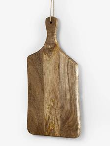 Plateau de service et planche à découper en bois de manguier naturel - Product Image 5