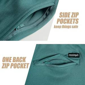 Shorts de sport athlétiques 2-en-1 pour hommes, personnalisés, légers, extensibles dans les 4 sens, avec ourlet intérieur incurvé et fente, pour l'entraînement, le fitness et la course à pied, à compression - Product Image 3