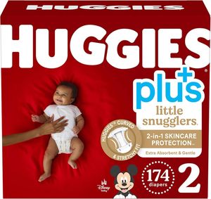 Pañales Huggies Little Snugglers Plus Talla 2, Paquete de 174 - Product Image 4