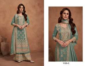 Meilleures ventes Robe pakistanaise haut de gamme Salwar Kameez Ensemble de costumes pour fêtes de mariage au prix de gros - Product Image 4
