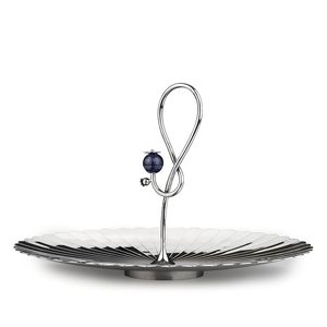 Plateau de service de forme ovale Offre Spéciale au design unique et moderne de qualité supérieure plat de fruits plaqué or pour la décoration de la maison et la cuisine - Product Image 4
