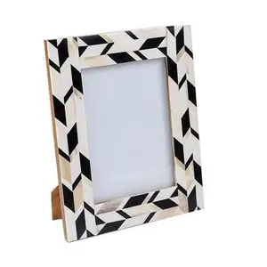 Promotional Giftware Amazing Bone Inlay Photo Frames Best for Birthday parties Wedding Gift Uses American Home Decor Photo Frame