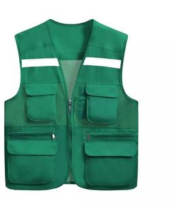 Chaleco de seguridad de alta visibilidad, prenda de trabajo de fábrica con logotipo personalizado y diseño de primera calidad, venta al por mayor - Product Image 6