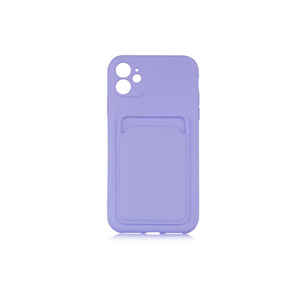 Funda Protectora de Silicona ANKY Ofix para iPhone 12 Plus, Color Lila Premium, Tacto Suave, Protección para Teléfono Móvil, Diseño Elegante - Product Image 1