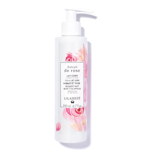 Lilaroze Paris 200ml Lait Corporel Extrait de Rose Hydratant et Apaisant au Beurre de Karité Produit de Soin pour la Peau - Product Image 2