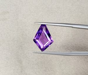 Natural Amethyst Loose Cut Gemstones 9.50 Carat Fancy Shape Bulk LOT 3 <b>Pc</b> <b>Set</b> From Indian Supplier - Product Image 1