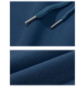 Sudadera con Capucha Personalizada con Logotipo OEM, Estilo Vintage Unisex, Lavado Ácido, 100% Algodón, Ropa Urbana de Invierno, Diseño Bordado con Recortes, Sudadera con Capucha Lisa para Hombre - Product Image 5