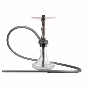 Chicha Hookah Shisha Set con doble manguera Base de vidrio Construcción de acero inoxidable de lujo y diseño elegante disponible a granel al por mayor - Product Image 5