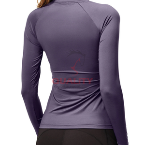 Elegante Atlético Ecuestre para mujer, Top para montar a caballo, tela elástica transpirable, absorbe la humedad, diseño ligero y cómodo - Product Image 5